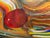 Hand-Blown Art Glass Vase With Multicolored Swirl Design For Sale - Image 16 of 16