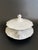Antique Homer Laughlin Hudson All White Covered Dish - Casserole For Sale - Image 4 of 12