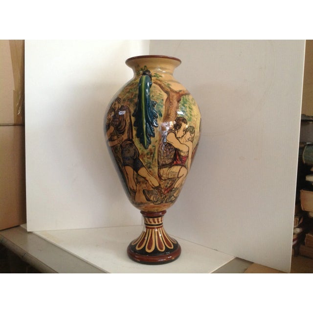 Vintage Ceramic Vase, 1940s For Sale - Image 3 of 10