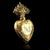 Silver Antique Silver Gilt Heart Perfume Bottle, 1800s For Sale - Image 8 of 18