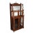 19th Century French Rosewood Etagere or Cabinet With Shelves For Sale