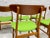 Kelly Green Mid Century Modern Teak Danish Dining Chairs by Farstrup Mobler, Set of Five For Sale - Image 8 of 12