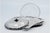 Butter Dish in Embossed Silver with Cut Glass Core, Knob Lid and Knife For Sale - Image 5 of 9