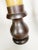 20th Century Brown Wooden Candlesticks, France, Set of 2 For Sale - Image 9 of 11