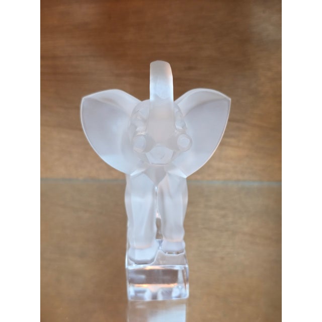 Art Deco Lalique Elephant For Sale - Image 3 of 9