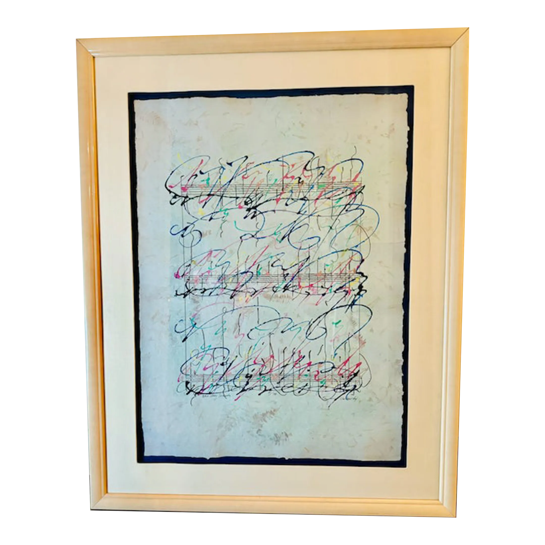 1990s Marcus Uzilevsky Signed 