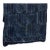 Diamond Lattice Indigo Mud Cloth Throw For Sale