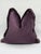 Handmade decorative throw pillow cover crafted from luxuriously thick plum velvet with an exceptionally soft, supple hand....