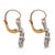 1920s 1920s Pair of Edwardian Style Diamond Platinum Drop Earrings For Sale - Image 5 of 5