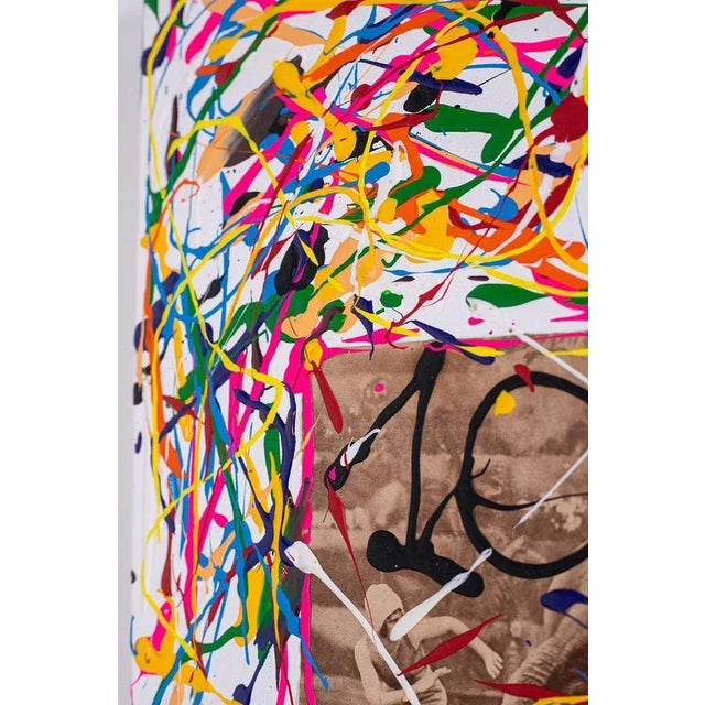 Bomberbax, Painting, 2021, Mixed Media on Canvas For Sale - Image 10 of 14