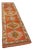 Bohemian Orange Runner Rug For Sale