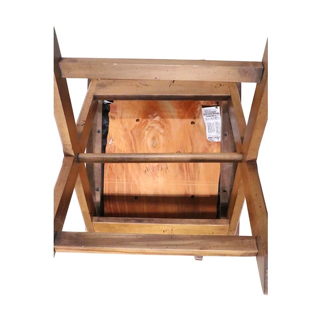 Stylized Directors Chair by Bernhardt C. 1970's For Sale - Image 9 of 10