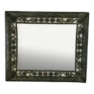 Antique Silver Filigree Frame For Sale