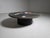 Exceptional early edition Paul Kingma round coffee table with an unusual color palette. The composition combines deep...