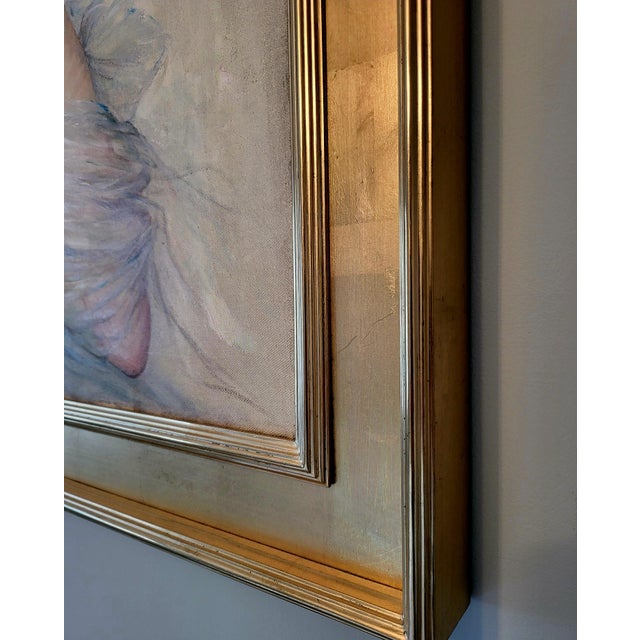 A striking masterclass in Art Deco elegance, capturing the bold sophistication and stylized glamour of the interwar avant-...