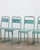 Vintage Belgian Industrial Metal Chairs - Set of Four For Sale In Los Angeles - Image 6 of 6