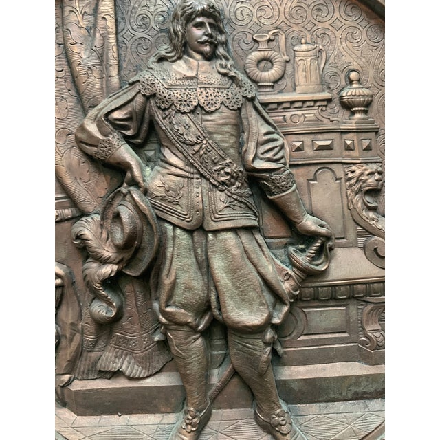 Antique Plaque - Musketeer of the Guard Kingdom of France For Sale In New York - Image 6 of 12