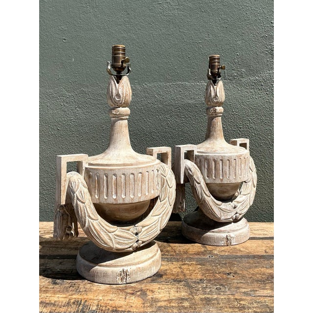 Vintage Bliss Swag Garland Lamps - A Pair For Sale - Image 9 of 12