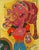 Abstract Expressionism Original Serg Graff "PigMaster" – Unique Surreal Naïve Fantasy Acrylic Artwork For Sale - Image 3 of 11