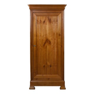 Small Late 19th Century Louis Philippe Cherrywood Bonnetière, 1890s For Sale