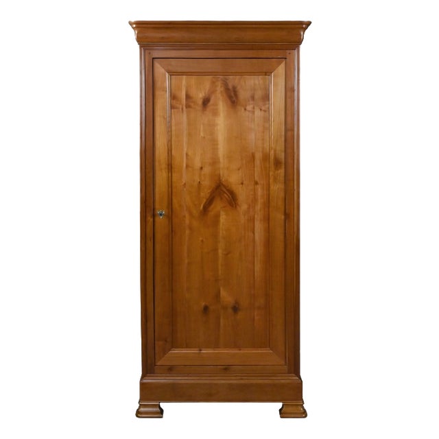 Small Late 19th Century Louis Philippe Cherrywood Bonnetière, 1890s For Sale