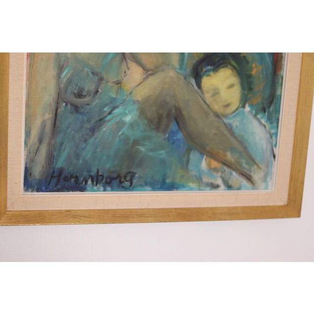 Ella Hernborg, Day Dream, 1950s, Oil on Canvas, Framed For Sale - Image 9 of 18