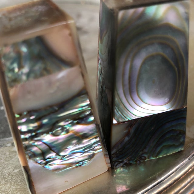 Art Deco 1970s Pearl Salt and Pepper Shakers - A Pair For Sale - Image 3 of 4