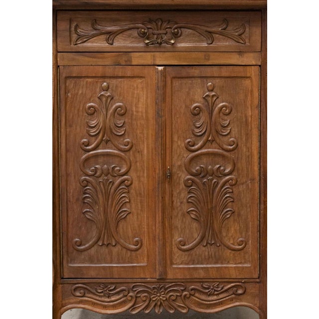 Vintage Buffet in Fir and Walnut, 1960s For Sale - Image 12 of 18