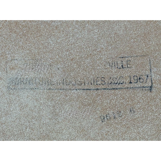 1970s Artisan-Finished Louis XV Chest with Poetic Script Detail For Sale - Image 11 of 12