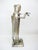 "Frog Violinist" Folk Art Metal Sculpture by James Sauer For Sale - Image 4 of 12