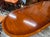 English Regency Revival Flame Mahogany Oval Extension Dining Table With Satinwood Crossbanding and Brass Paw Feet, Circa 1935 For Sale In Washington DC - Image 6 of 9