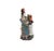 Ceramic Chinese Porcelain Qing Style Dressing Red Flower Lady Figure For Sale - Image 7 of 7