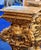 Ornate French-Style Pedestal Stand Set of 2 – Heavy Gold Leaf Finish With Sculpted Decorative Details For Sale - Image 4 of 5