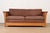 A gorgeous Mission, Arts & Crafts, or Prairie style full size sleeper sofa or loveseat By Stickley USA, Circa Late 20th...