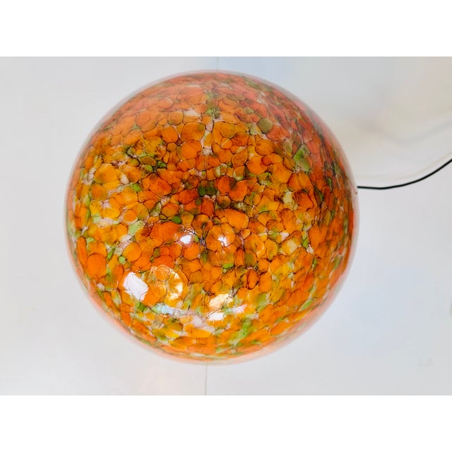 Mushroom Table Lamp in Marbled Glass from Peill & Putzler, Germany, 1970s For Sale - Image 14 of 18