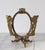 Vintage Art Nouveau Solid Brass Figural Picture Frame For Sale - Image 11 of 12