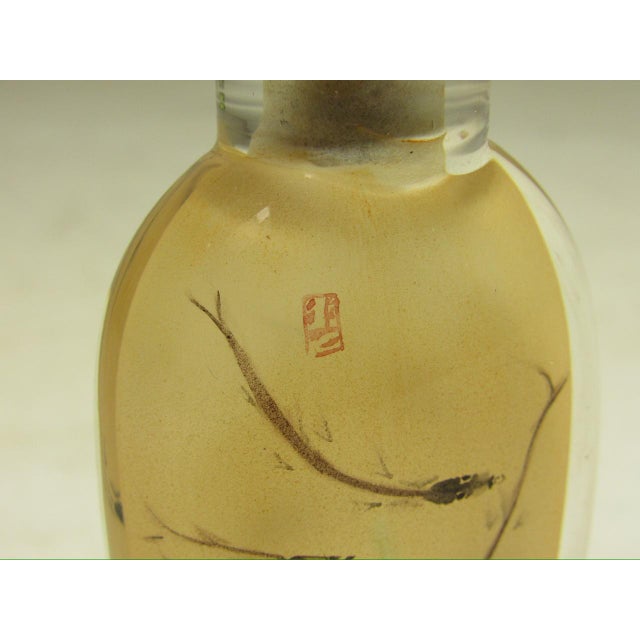 Chinese Reverse Painted Glass Snuff Bottle For Sale In San Francisco - Image 6 of 12