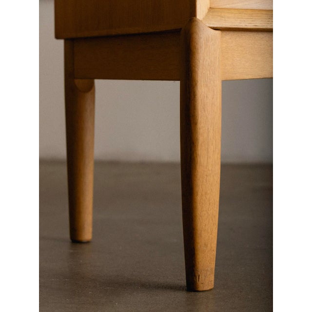 Tan Mid 20th Century H. W. Klein for Bramin Oak Sideboard For Sale - Image 8 of 17