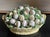 Yellow Mid Century Mottahedeh Ceramic Basket of Garlic For Sale - Image 8 of 14