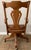 Mid 20th Century Antique Oak Swivel Desk Chair For Sale - Image 5 of 6