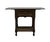 Brown Drexel Heritage Bishopsgate Collection Solid Walnut English Tudor Style 41" Drop Leaf Accent End Table 122-602-2 For Sale - Image 8 of 17