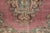 Textile 1970s Vintage Turkish Handmade Wool Cotton Pink Area Rug For Sale - Image 7 of 12