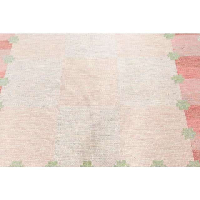 Mid-Century Modern Vintage Swedish Flat-Weave Rug by Agda Österberg, at Doris Leslie Blau For Sale - Image 3 of 10