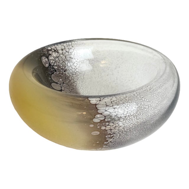 Glass Waterfront Object by Willem Heesen, 1987 For Sale