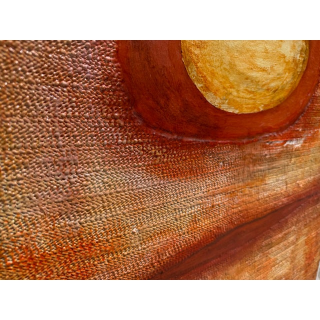 Katherine Boren Abstract Textural Mixed-Media Relief Painting For Sale In Naples, FL - Image 6 of 15
