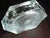 Mid 20th Century Extra Large MCM Ice Glass Hexagon Ashtray For Sale - Image 5 of 9