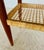 Wood Vintage Danish Teak Coffee Table with Woven Rattan Magazine Shelf, 1960s For Sale - Image 7 of 18