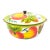 Vintage Large “Bumper Harvest” Enamelware Lidded Pot For Sale