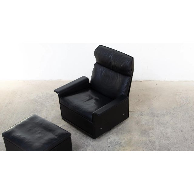 Set of Lounge Chair and Ottoman by Dieter Rams for Vitsœ, 1960s For Sale - Image 13 of 15