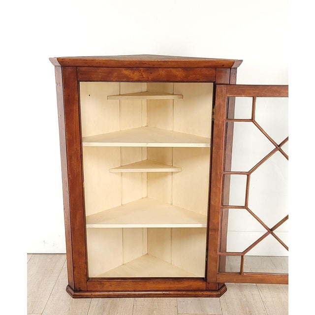 Brown Large Georgian Corner Cupboard, England Circa 1800 For Sale - Image 8 of 8